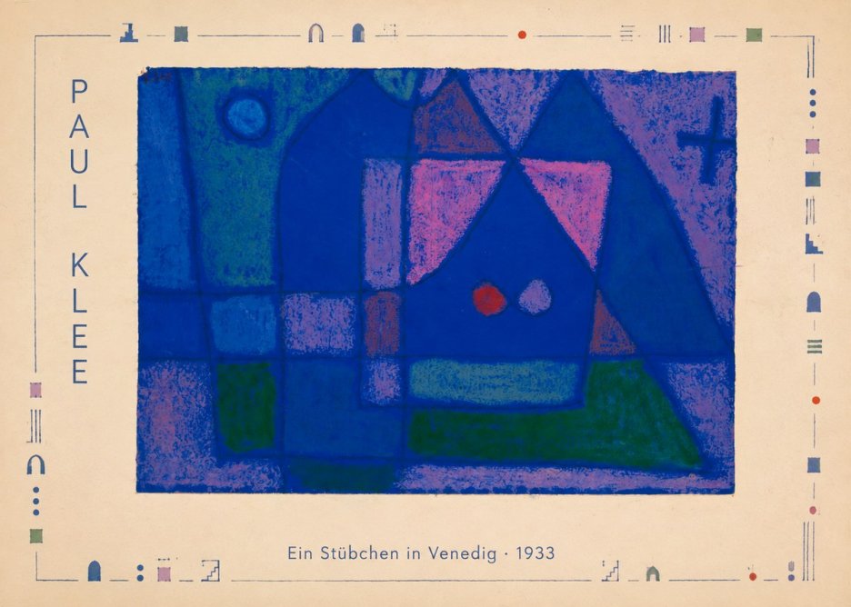 Paul Klee Ein Stübchen in Venedig No4 - Poszter