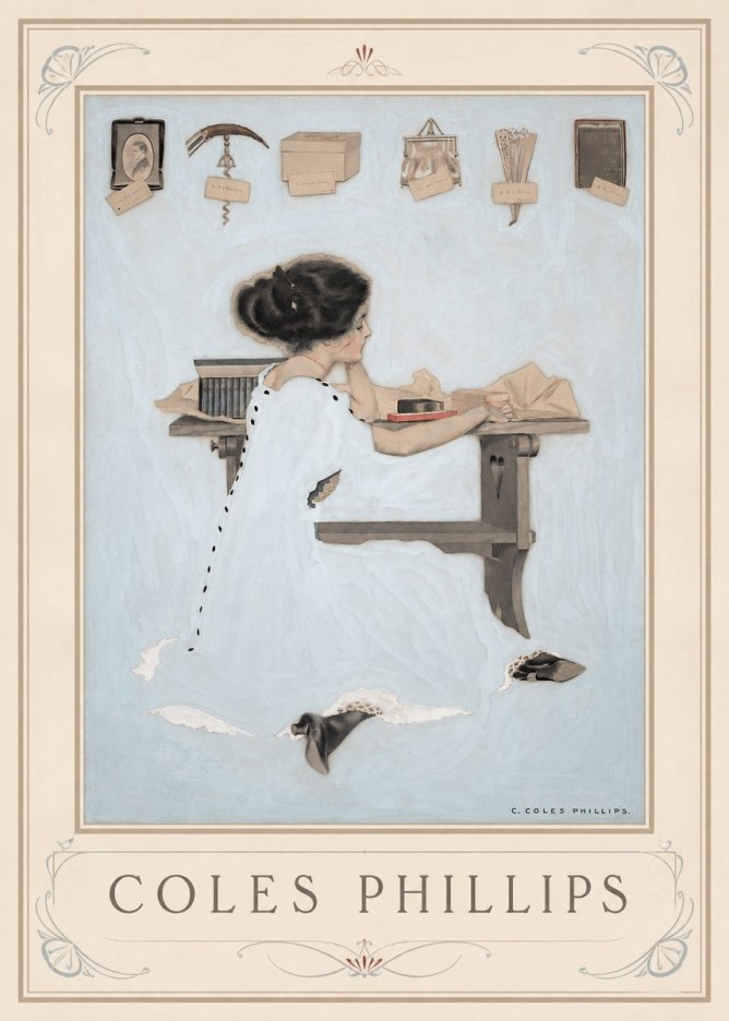 Coles Phillips Remembrance No1 - Poszter