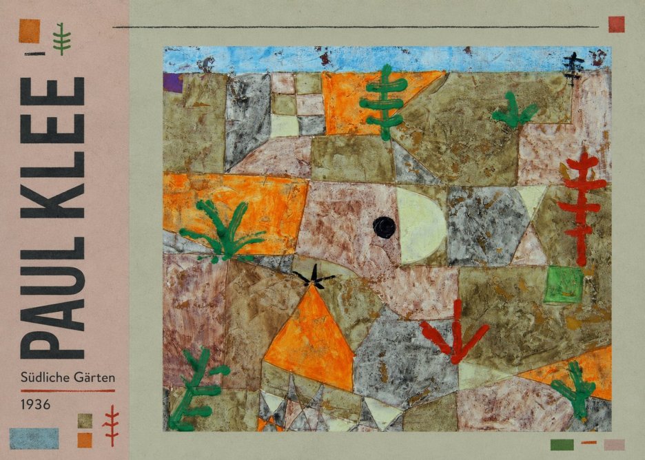 Paul Klee Südliche Gärten No3 - Poszter