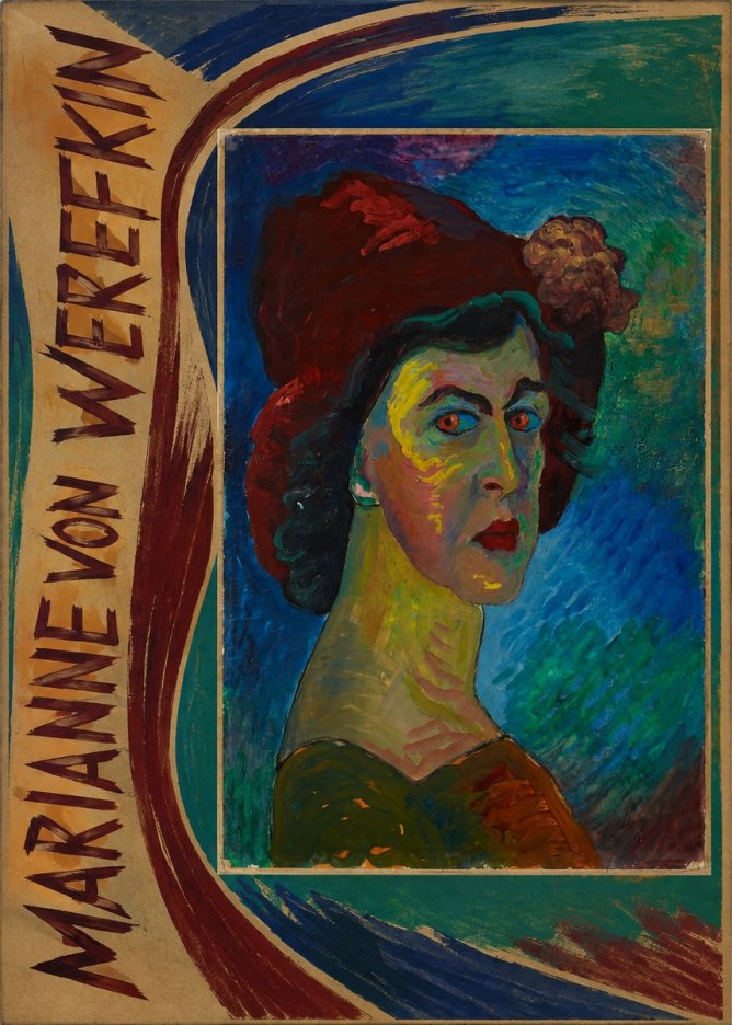 Marianne von Werefkin Self-portrait No2 - Poszter
