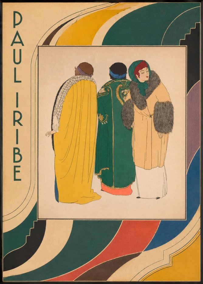 Paul Iribe Fashionable Figures No2 - Poszter