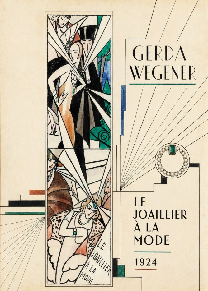 Gerda Wegener Le Joaillier À La Mode No2 - Poszter