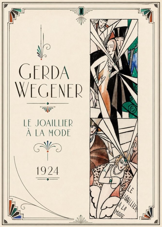 Gerda Wegener Le Joaillier À La Mode No3 - Poszter