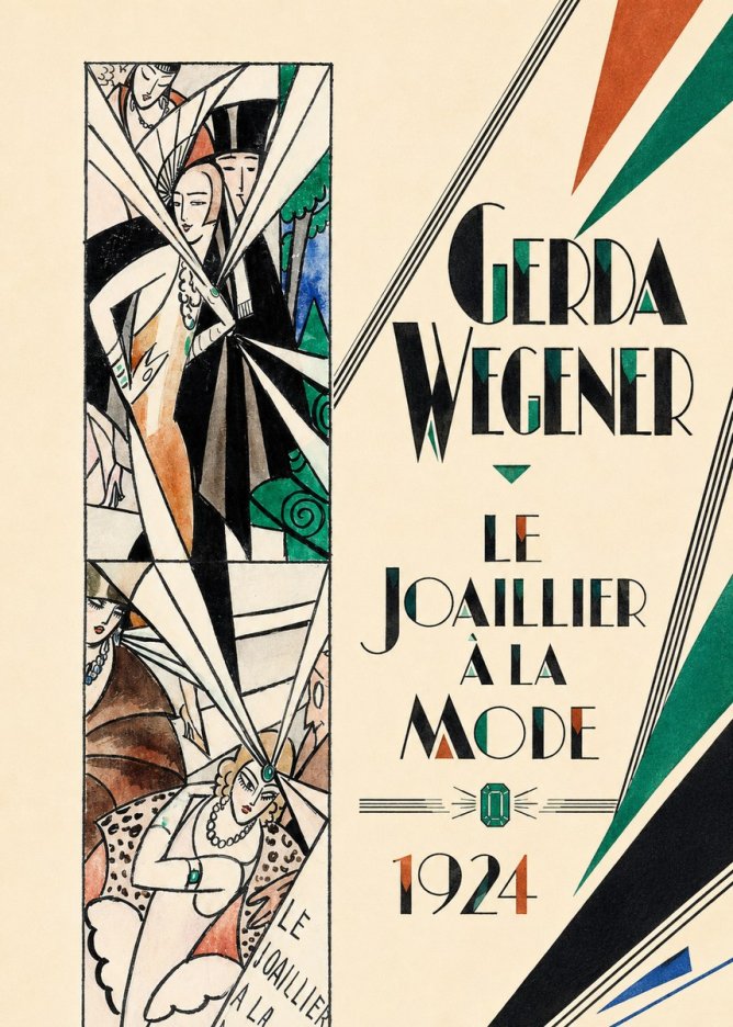 Gerda Wegener Le Joaillier À La Mode No5 - Poszter