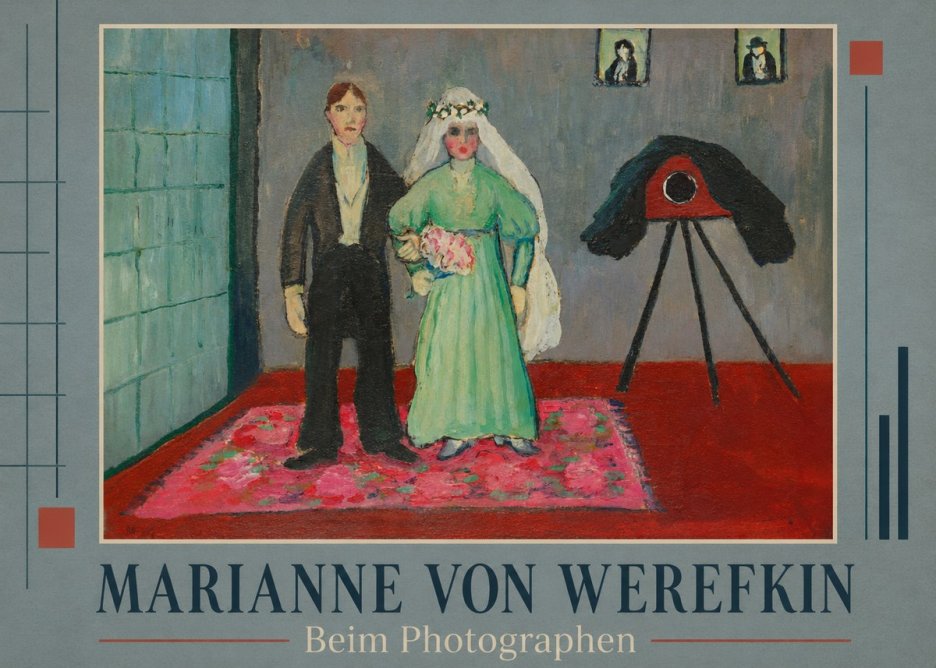 Marianne von Werefkin Beim Photographen No1 - Poszter