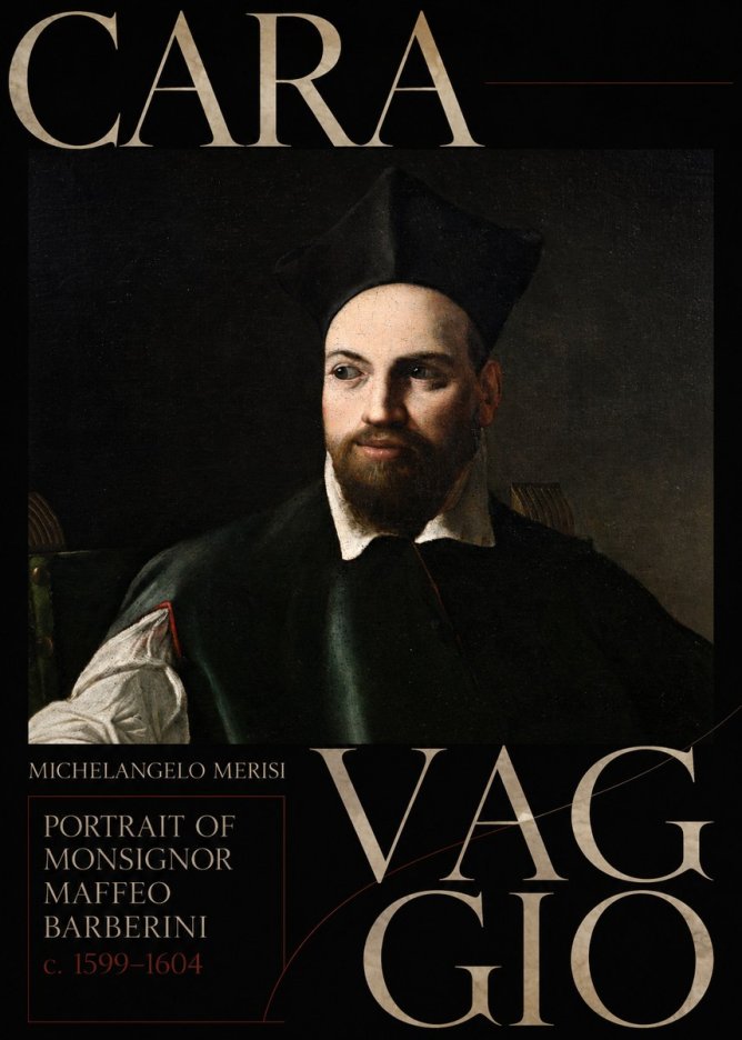 Michelangelo Merisi da Caravaggio Portrait of Monsignor Maffeo Barberini No6 - Poszter