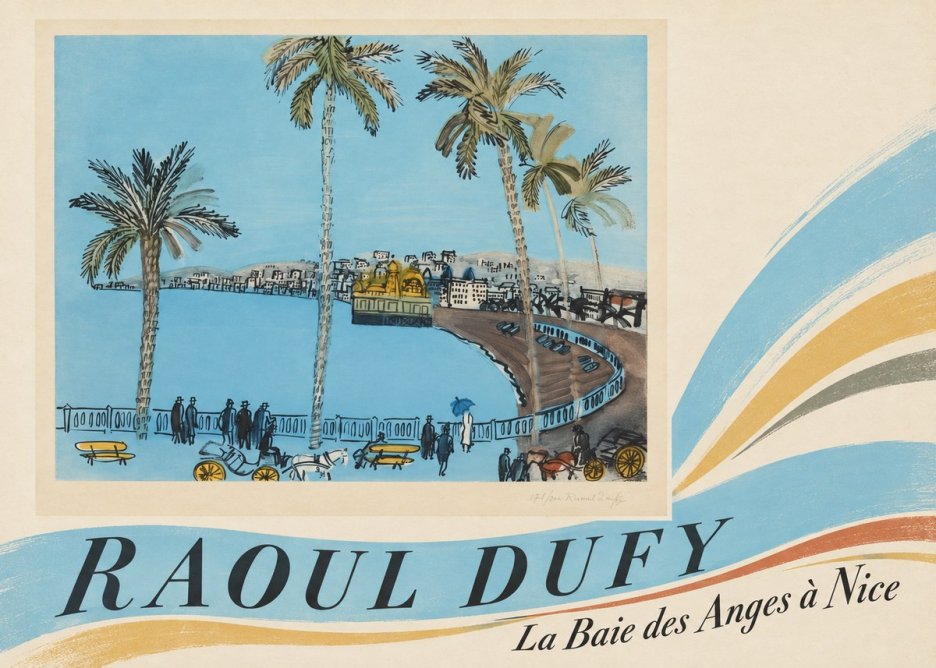 Raoul Dufy La Baie Des Anges À Nice No4 - Poszter