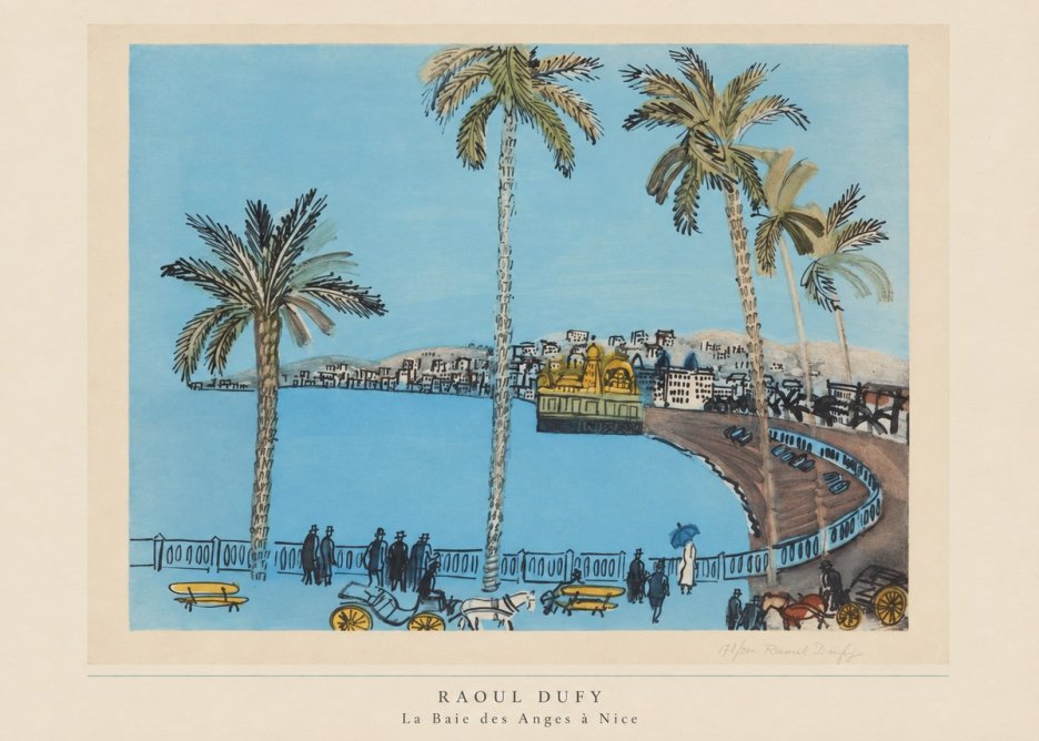 Raoul Dufy La Baie Des Anges À Nice No6 - Poszter