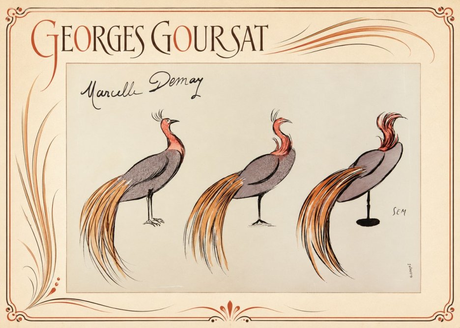 Georges Goursat Marcelle Demay No1 - Poszter