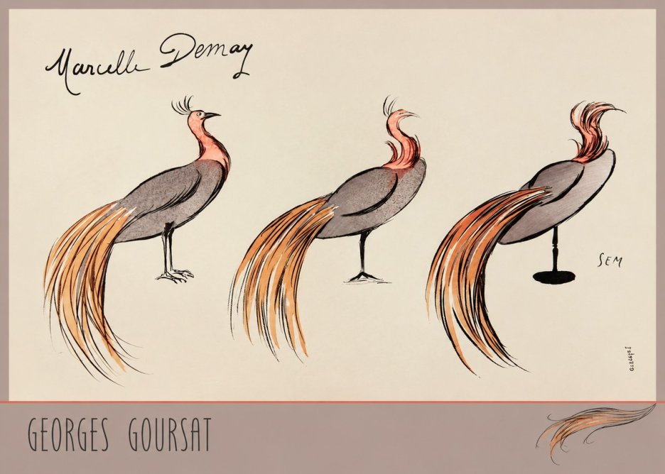 Georges Goursat Marcelle Demay No2 - Poszter