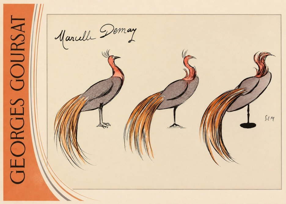 Georges Goursat Marcelle Demay No4 - Poszter