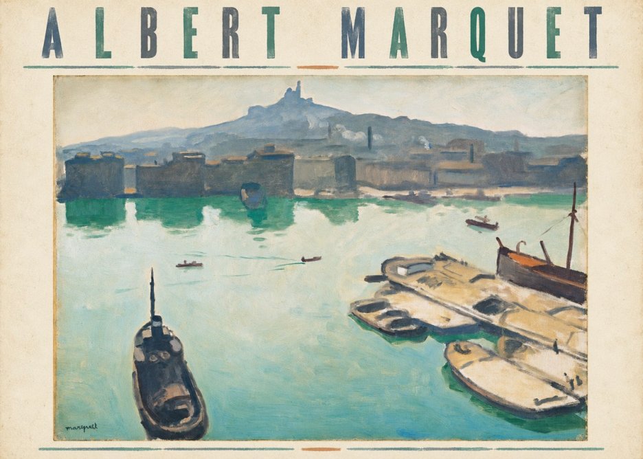 Albert Marquet Port of Marseille No5 - Poszter