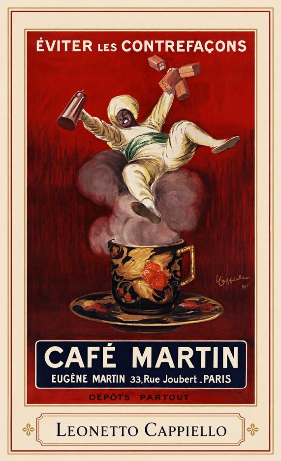 Leonetto Cappiello Café Martin No1 - Poszter