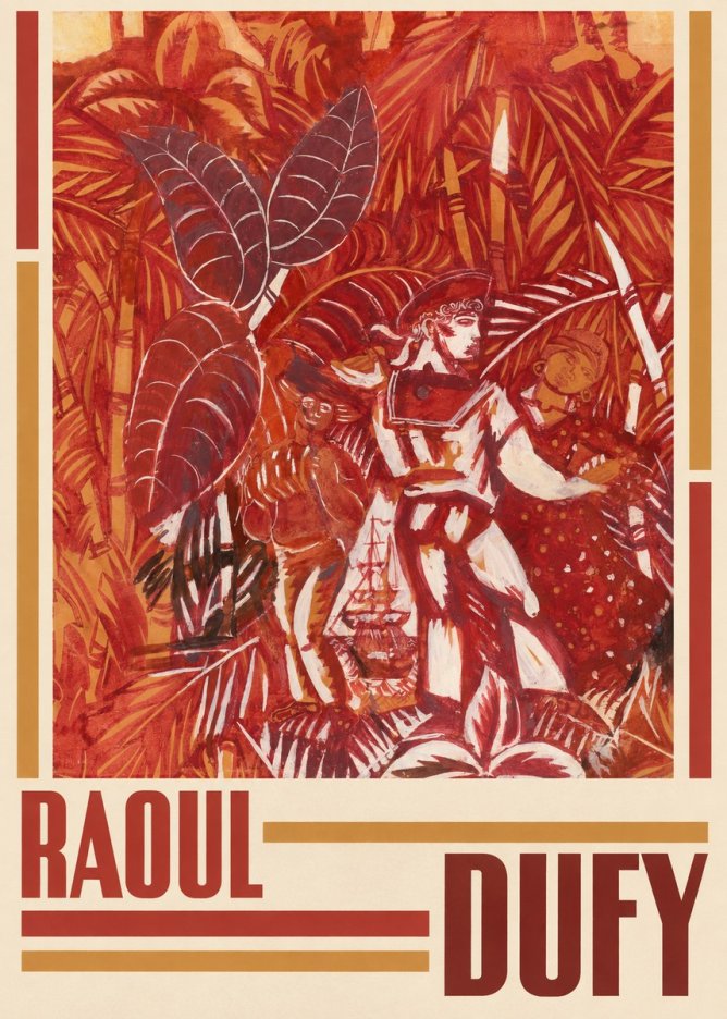 Raoul Dufy No2 - Poszter