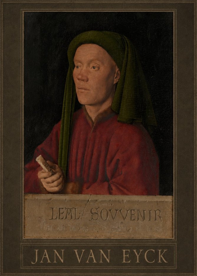 Jan van Eyck Léal Souvenir No1 - Poszter