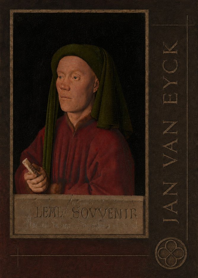 Jan van Eyck Léal Souvenir No2 - Poszter