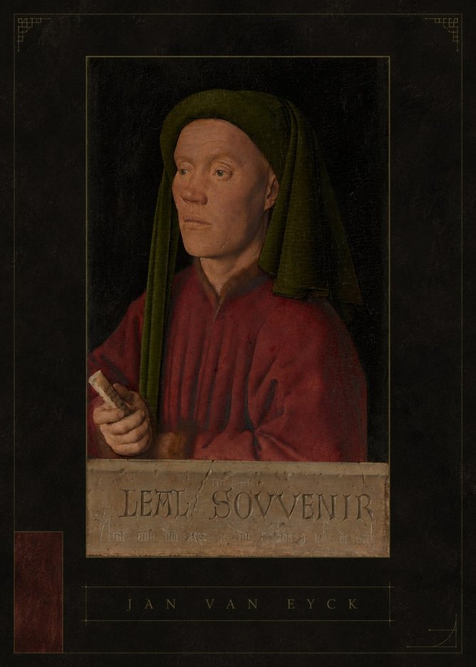 Jan van Eyck Léal Souvenir No4 - Poszter