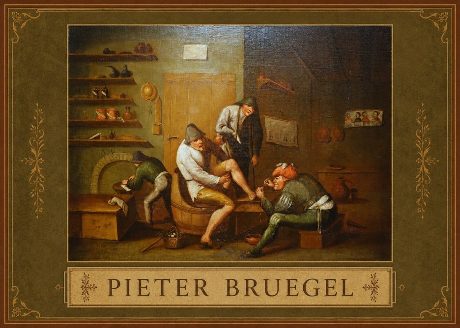 Pieter Bruegel The Foot Operation No1 - Poszter