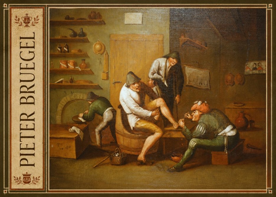 Pieter Bruegel The Foot Operation No2 - Poszter