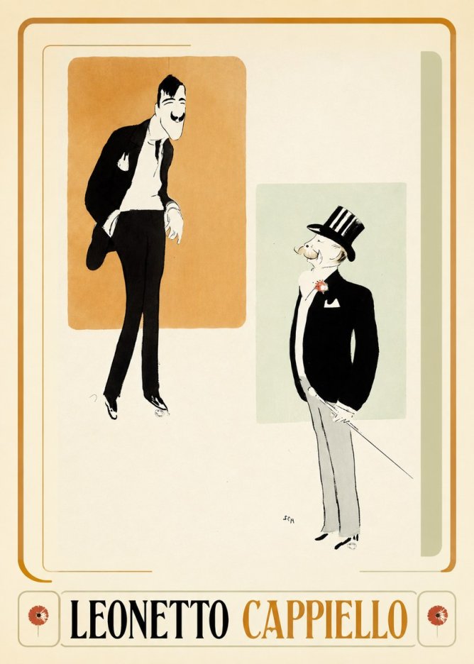 Leonetto Cappiello Leonetto Cappiello II No1 - Poszter