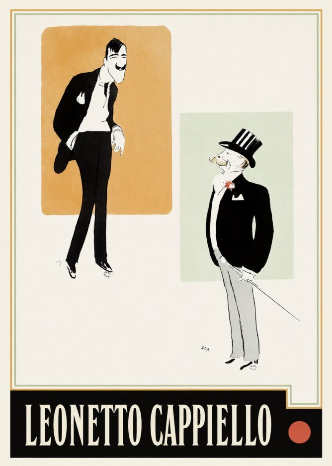 Leonetto Cappiello Leonetto Cappiello II No5 - Poszter