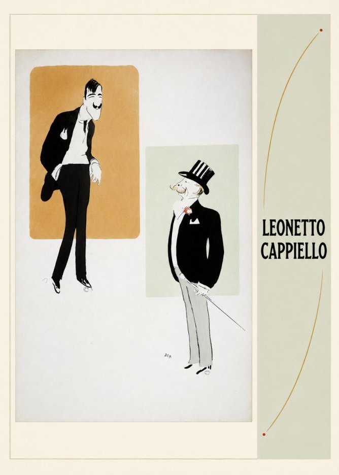 Leonetto Cappiello Leonetto Cappiello II No6 - Poszter