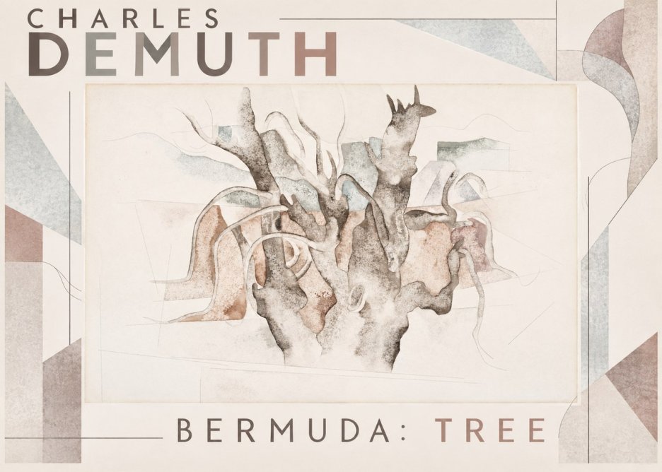 Charles Demuth Bermuda: Tree No6 - Poszter