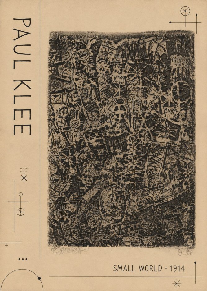 Paul Klee Small World No2 - Poszter