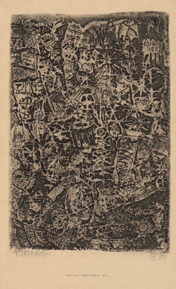 Paul Klee Small World No6 - Poszter
