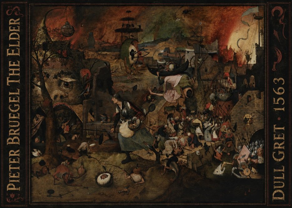 Pieter Bruegel Dull Gret III No5 - Poszter