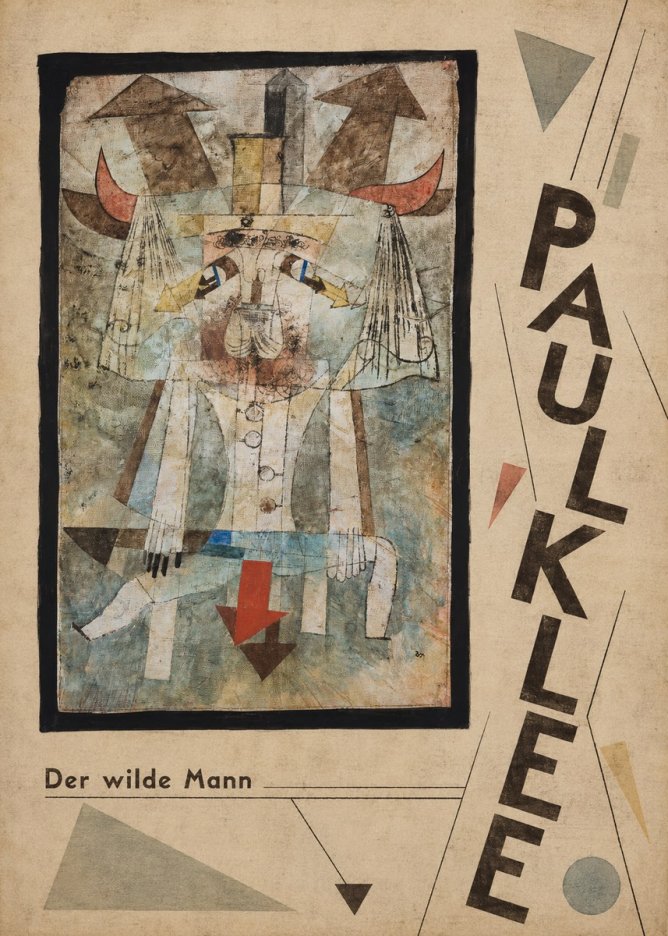 Paul Klee Der Wilde Mann No5 - Poszter