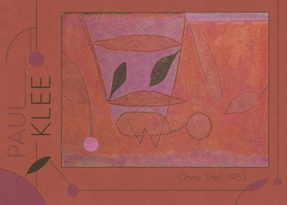 Paul Klee Ohne Titel II No2 - Poszter