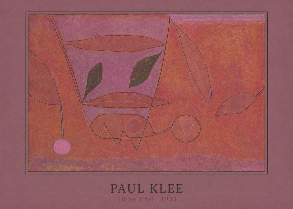 Paul Klee Ohne Titel II No3 - Poszter