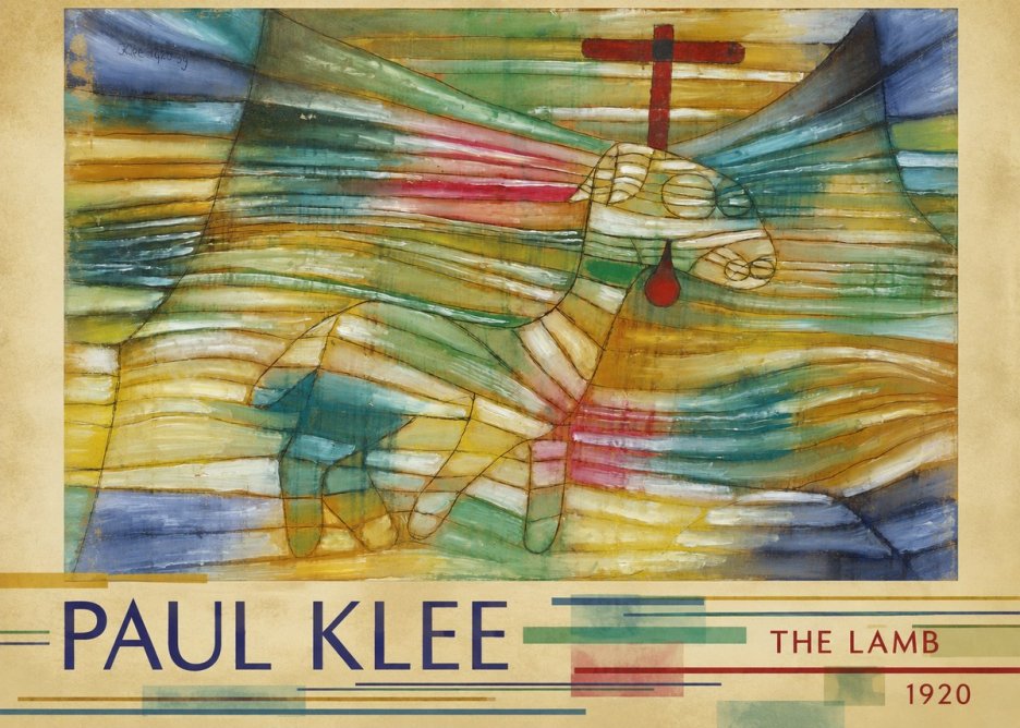 Paul Klee The Lamb No3 - Poszter