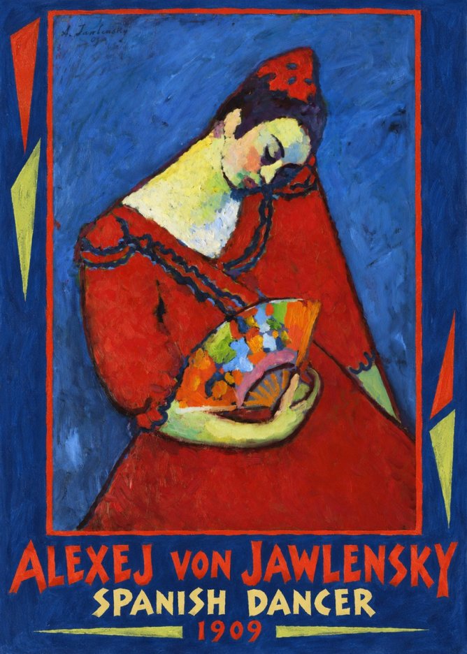Alexej von Jawlensky Spanish Dancer No2 - Poszter