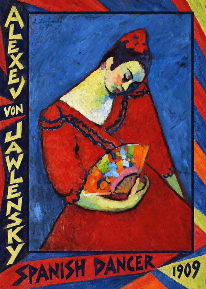 Alexej von Jawlensky Spanish Dancer No4 - Poszter