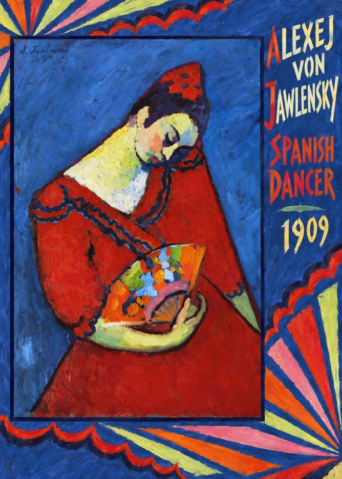 Alexej von Jawlensky Spanish Dancer No5 - Poszter