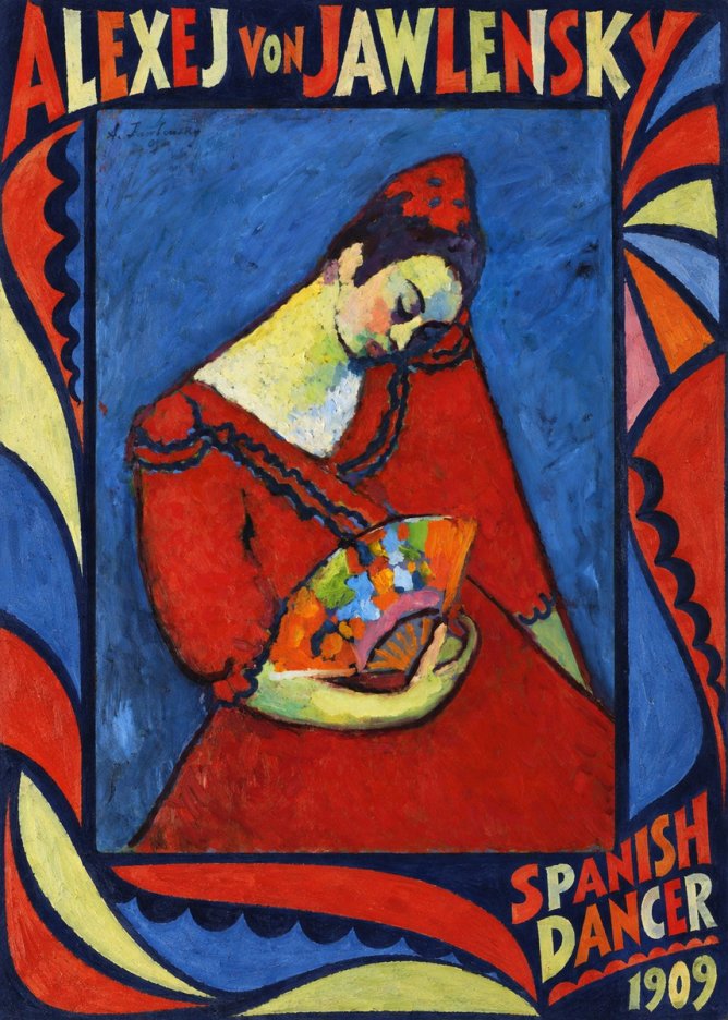 Alexej von Jawlensky Spanish Dancer No6 - Poszter