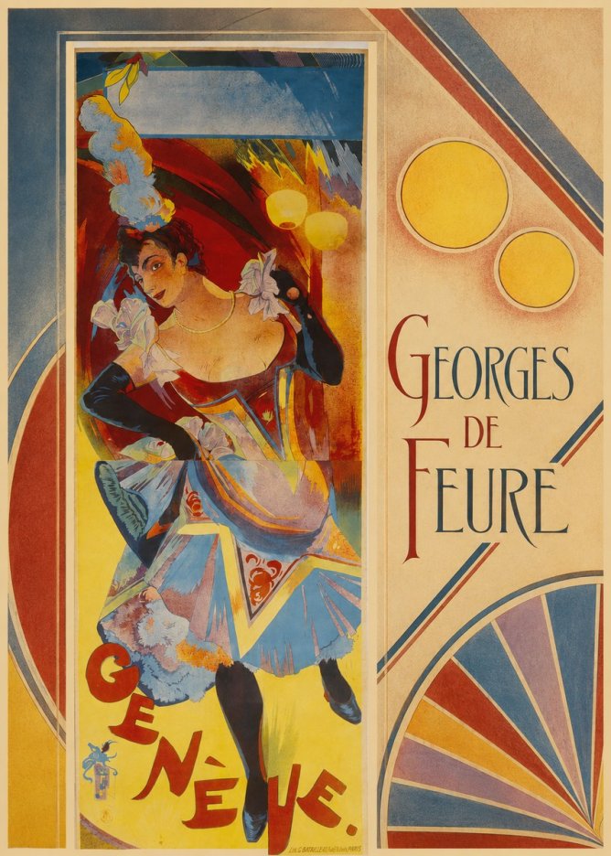 Georges de Feure Genève No6 - Poszter