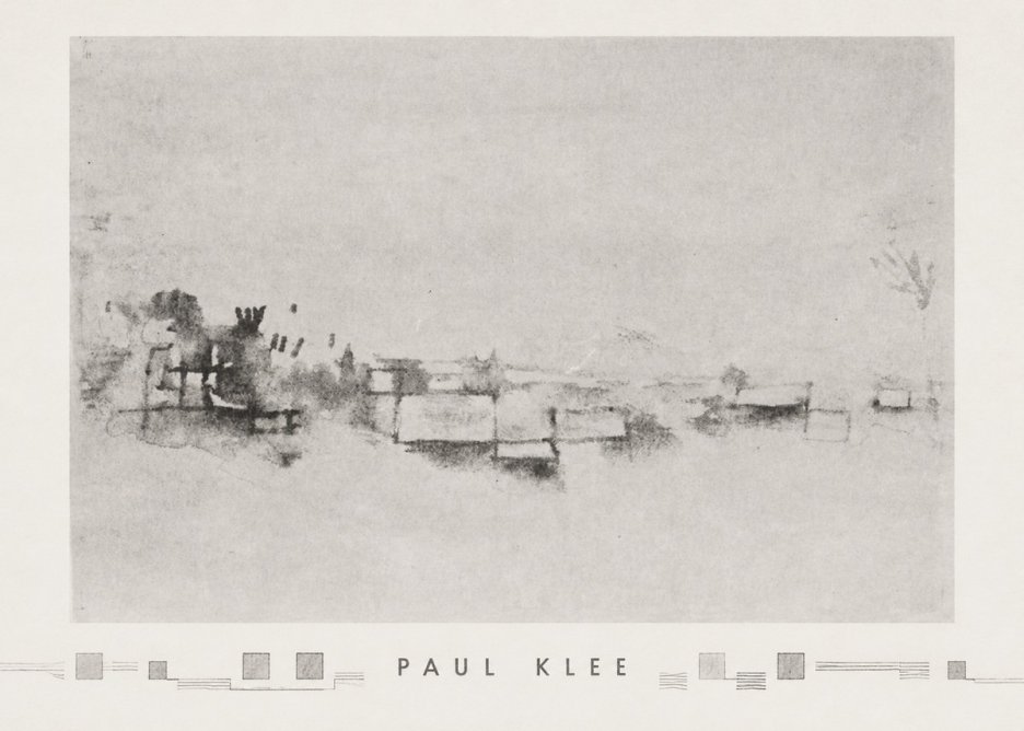 Paul Klee View of the Valley No3 - Poszter