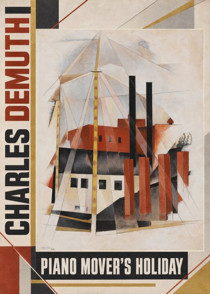 Charles Demuth Piano Mover's Holiday No2 - Poszter