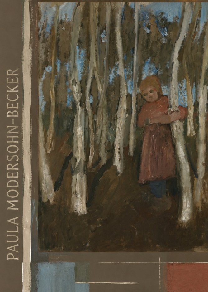 Paula Modersohn-Becker Girl in a Birch Forest No2 - Poszter