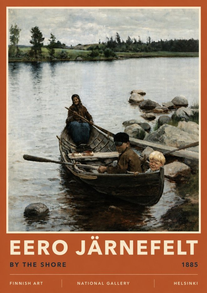Eero Järnefelt By the Shore No5 - Poszter