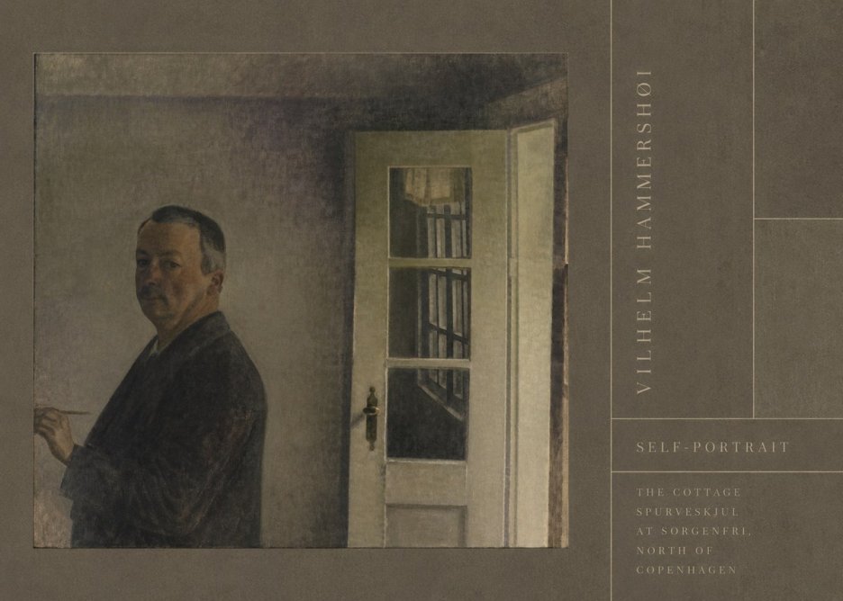 Vilhelm Hammershøi Self-portrait. the Cottage Spurveskjul at Sorgenfri, North of Copenhagen No2 - Poszter