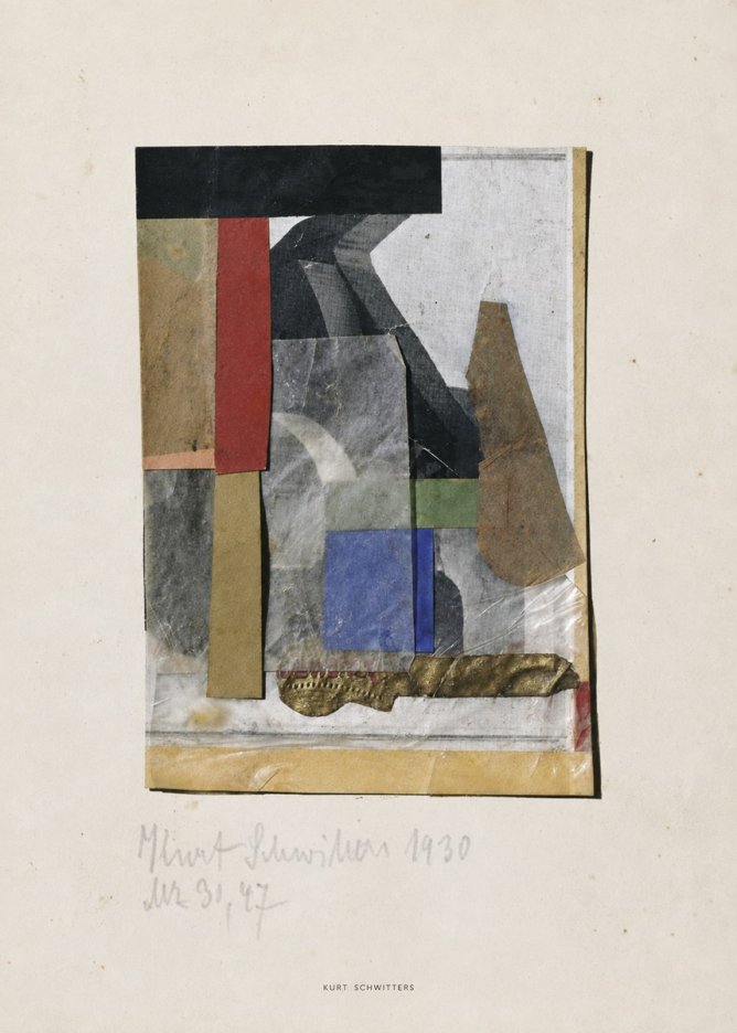 Kurt Schwitters Merz Schwitters 1930 Nr 30, 47 No6 - Poszter