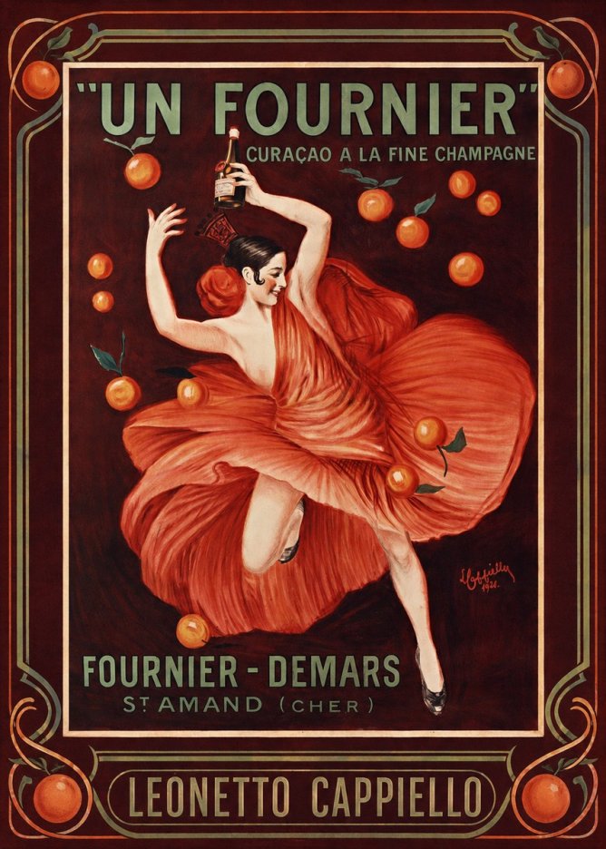 Leonetto Cappiello Un Fournier No1 - Poszter