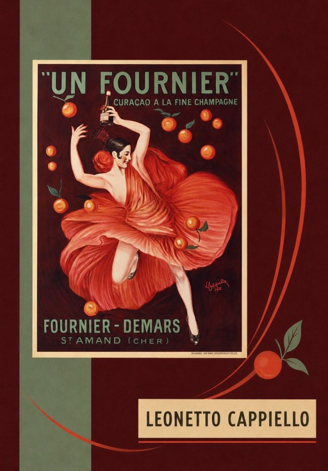 Leonetto Cappiello Un Fournier No2 - Poszter