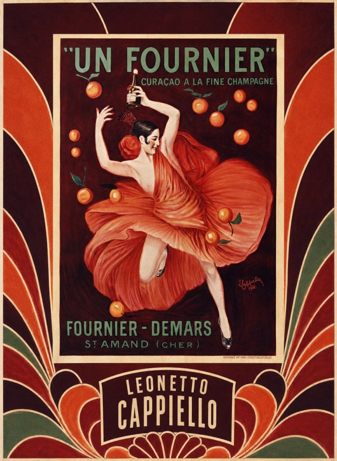 Leonetto Cappiello Un Fournier No4 - Poszter