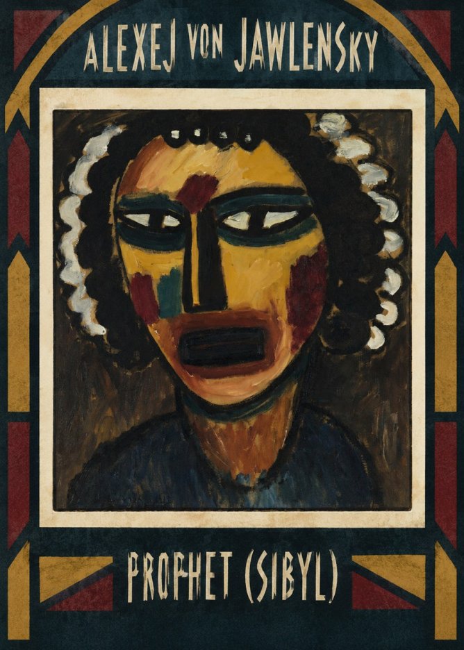 Alexej von Jawlensky Prophet (Sibil) No6 - Poszter