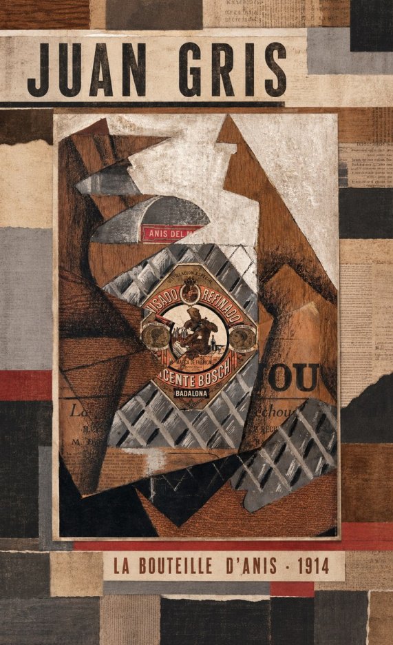 Juan Gris La Bouteille D'anis - 1914 No4 - Poszter